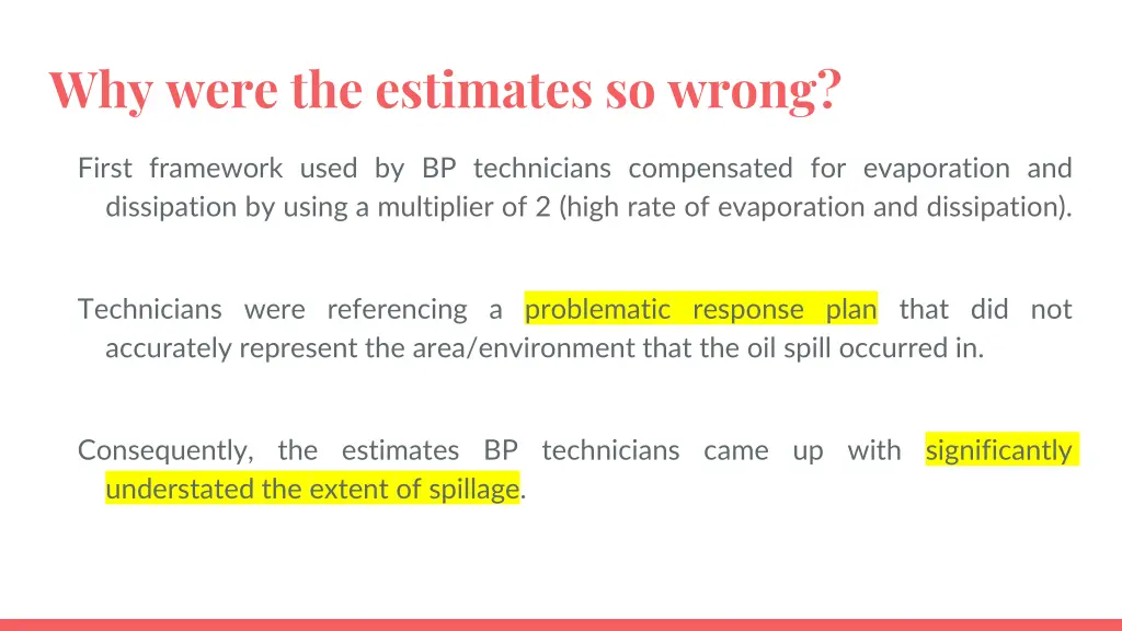 why were the estimates so wrong 2