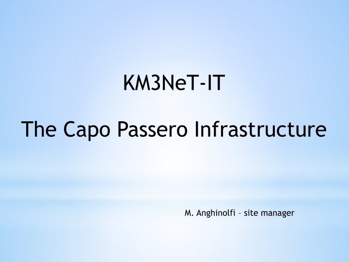 km3net it