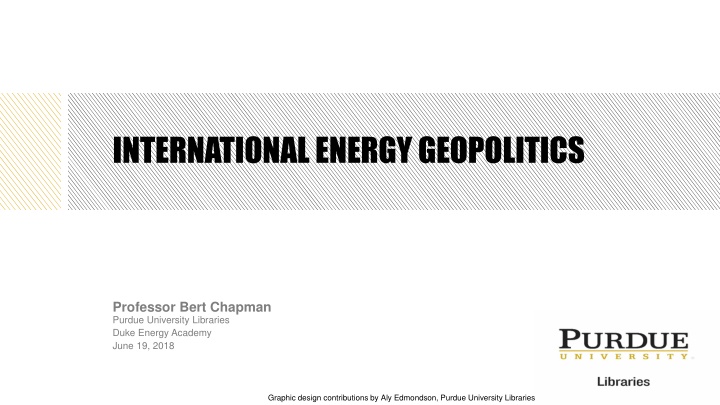 international energy geopolitics