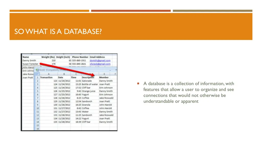 so what is a database