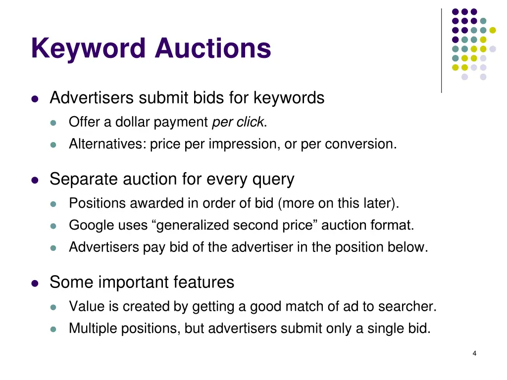 keyword auctions