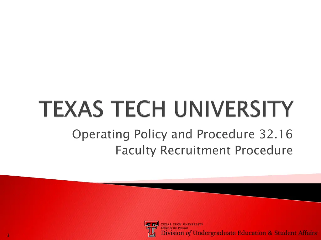 operating policy and procedure 32 16 faculty