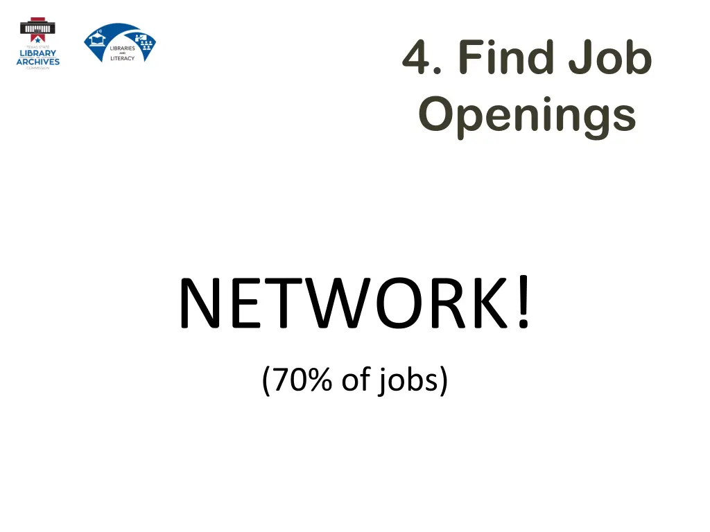 4 find job openings