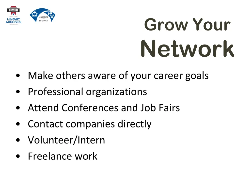 grow your network