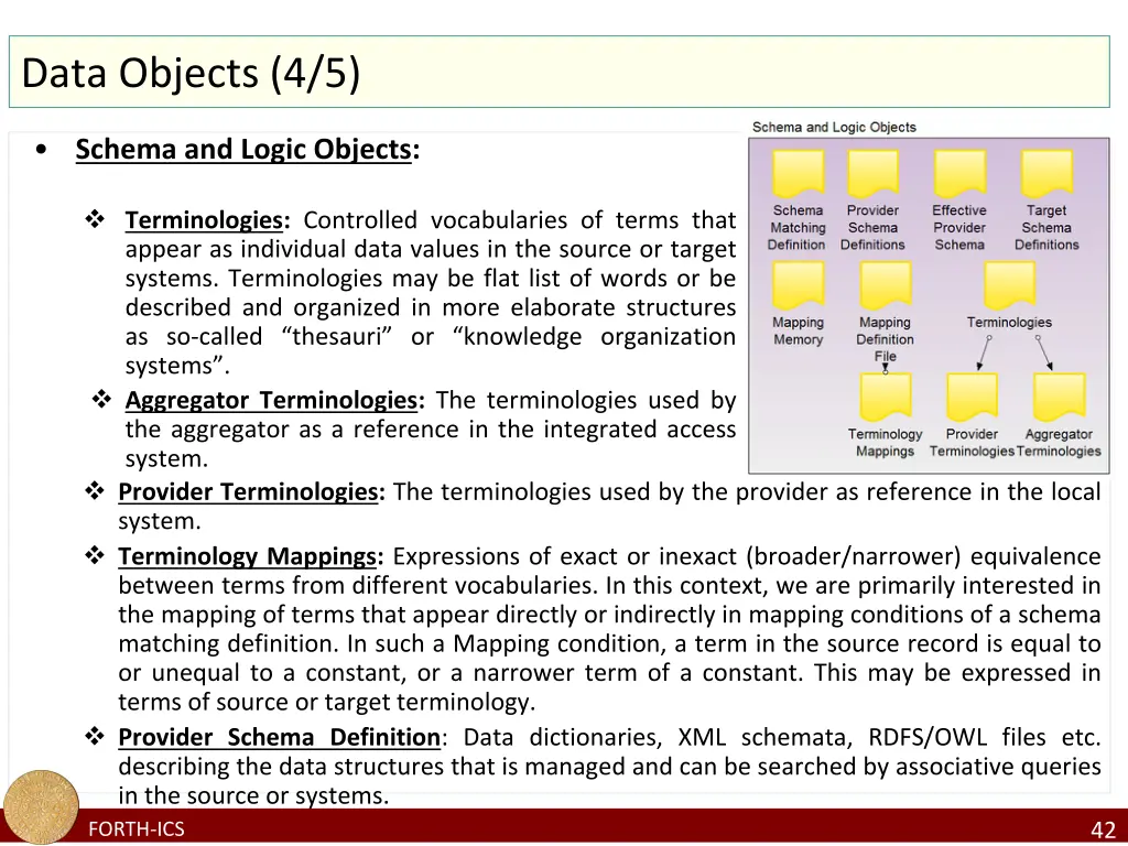 data objects 4 5