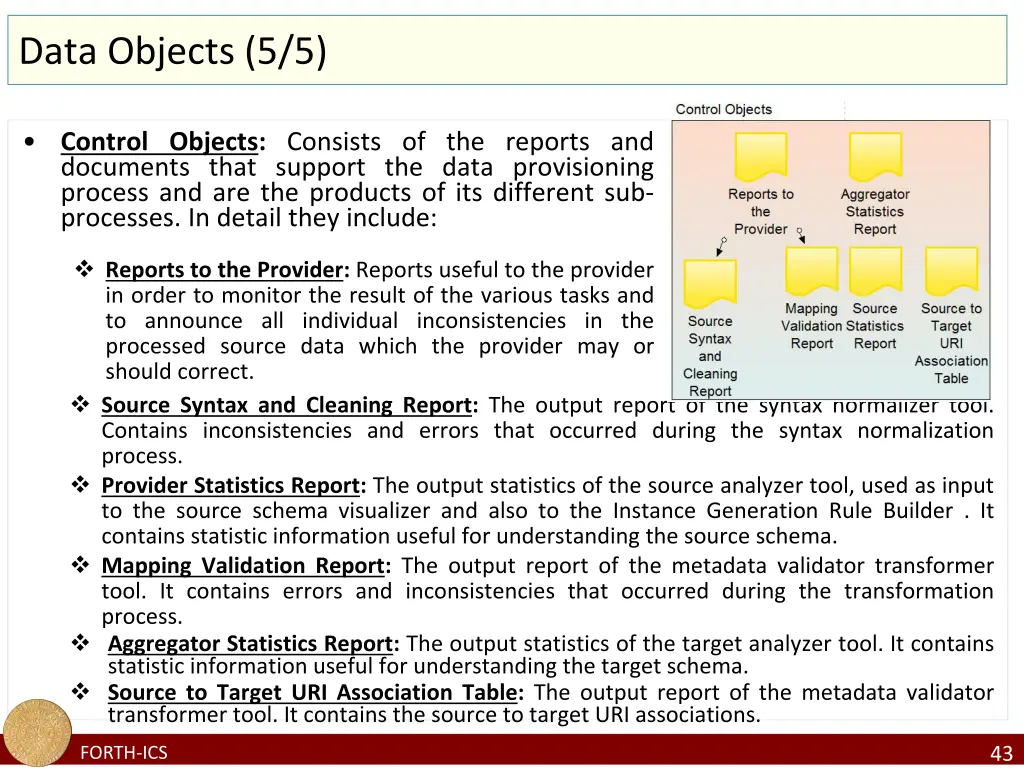 data objects 5 5