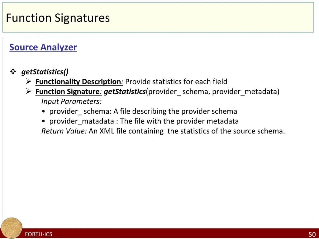 function signatures 1