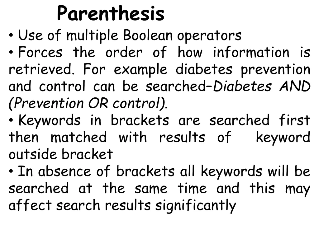 parenthesis use of multiple boolean operators