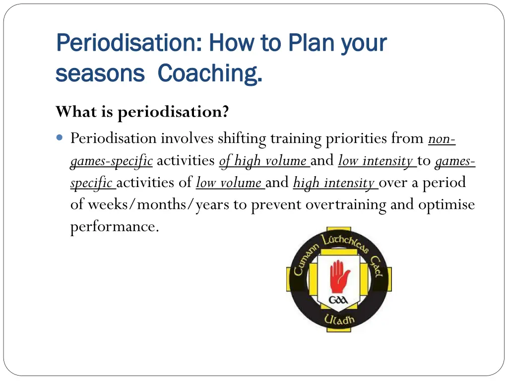 periodisation periodisation how to plan your