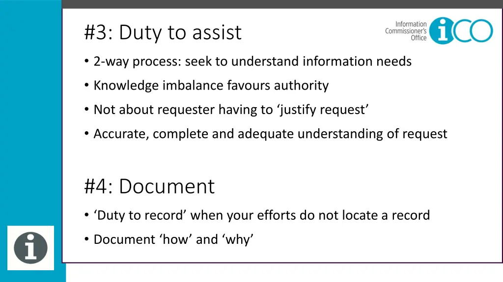 3 duty to assist