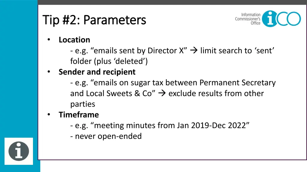 tip 2 parameters tip 2 parameters