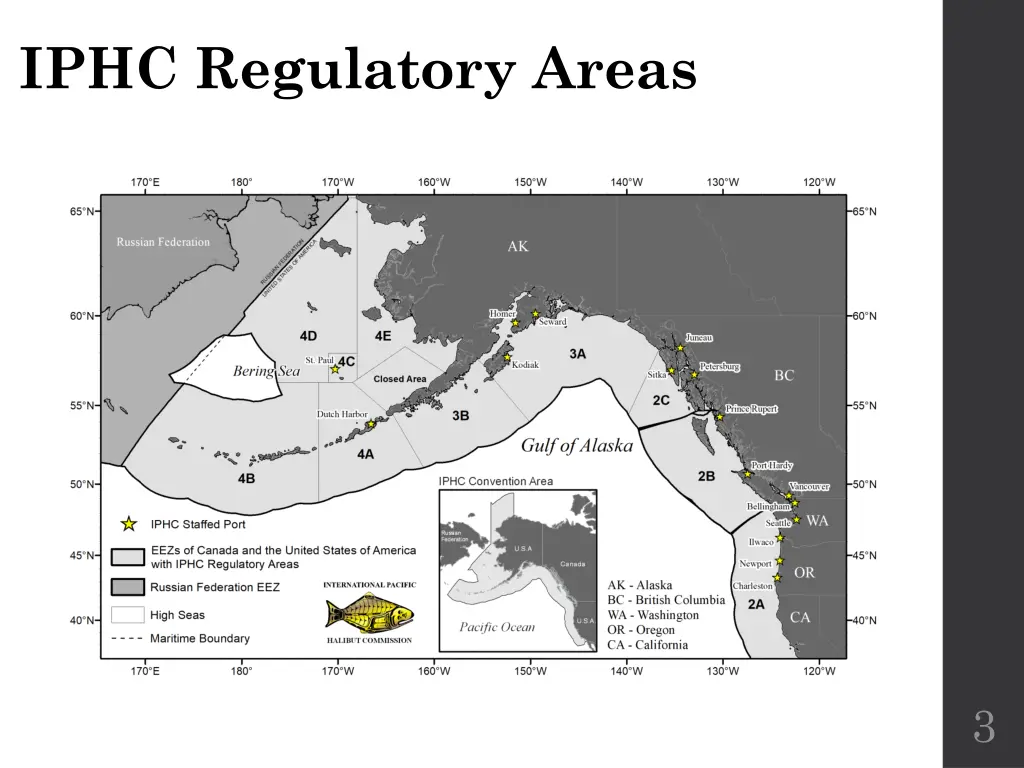 iphc regulatory areas