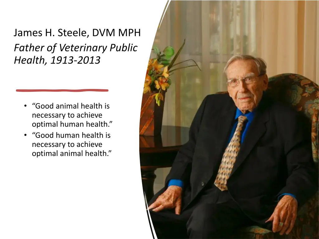 james h steele dvm mph father of veterinary