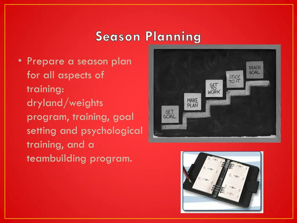 season planning