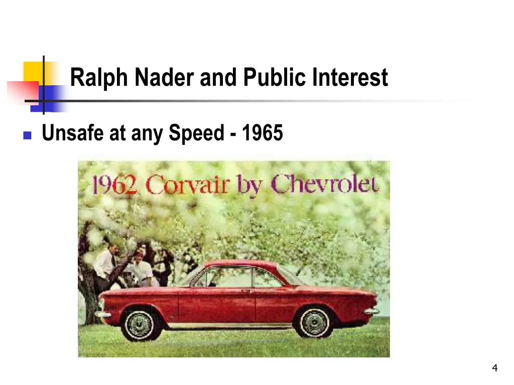 ralph nader and public interest