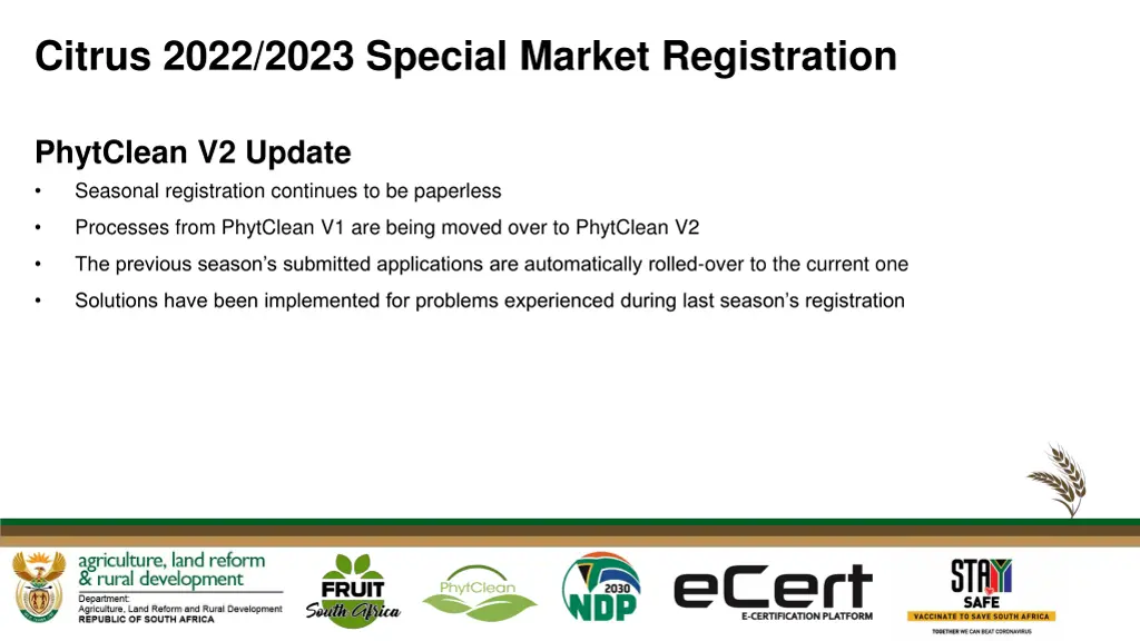 citrus 2022 2023 special market registration