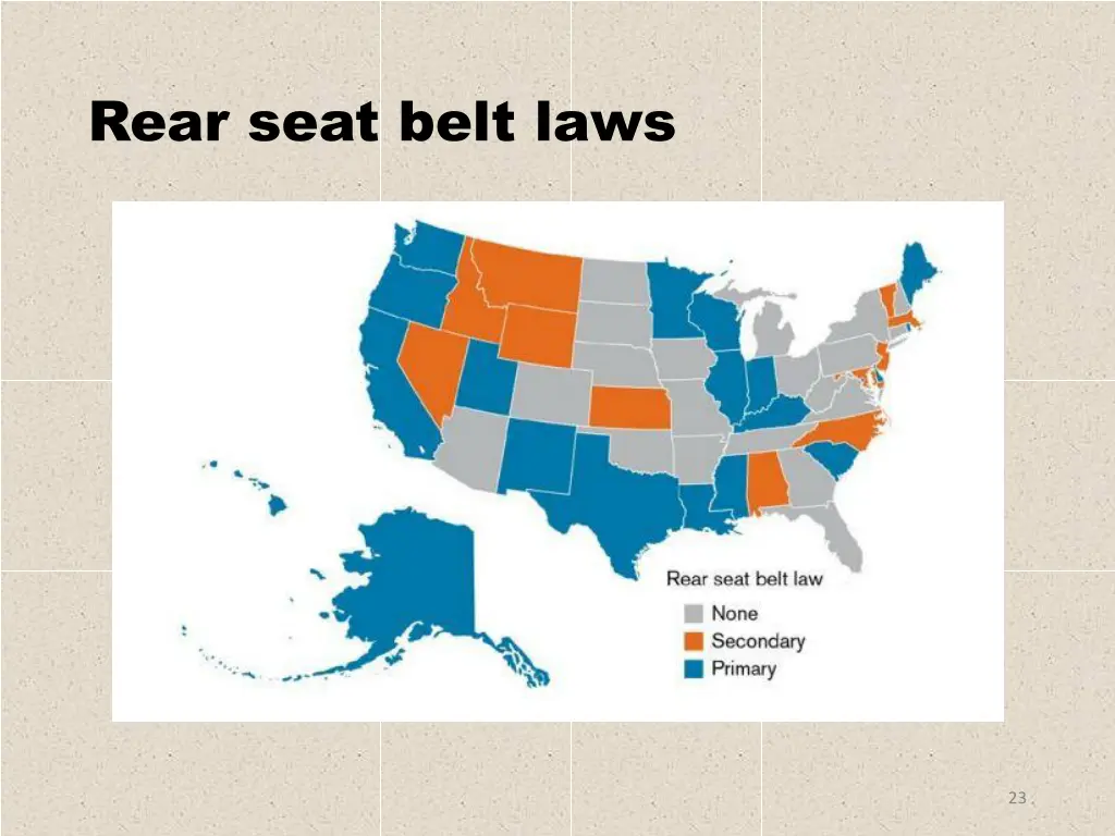 rear seat belt laws 1