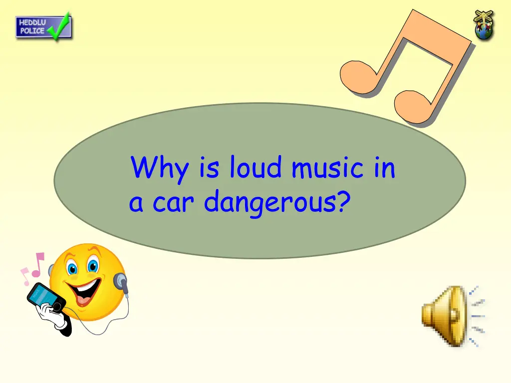 why is loud music in a car dangerous