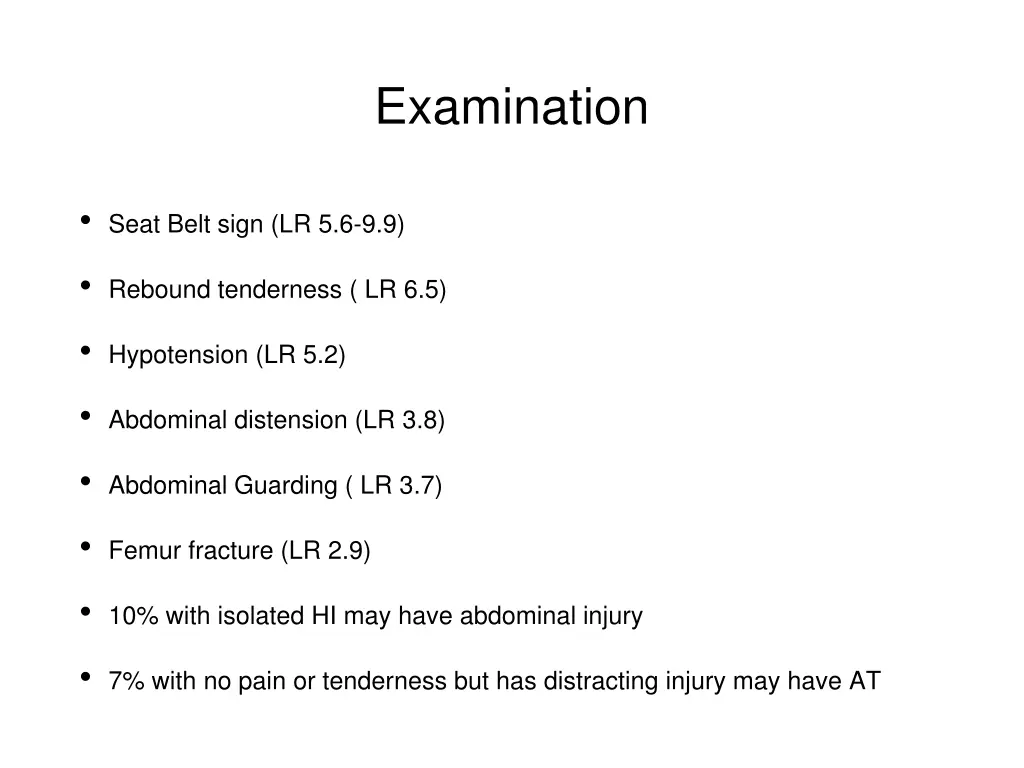 examination