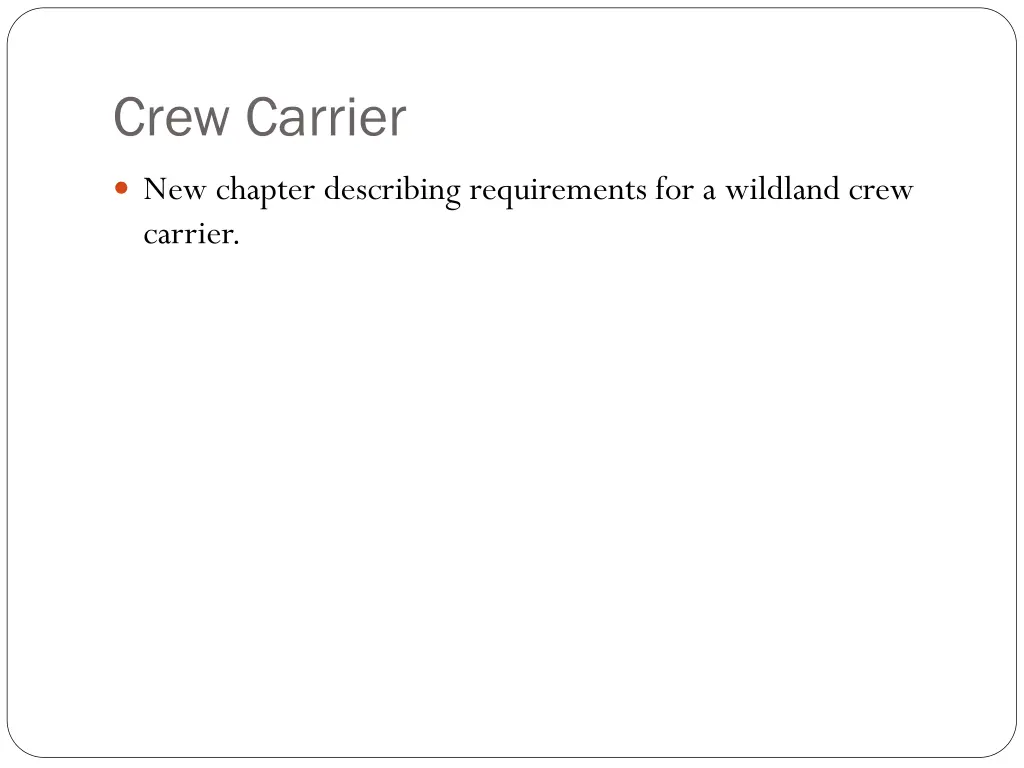 crew carrier