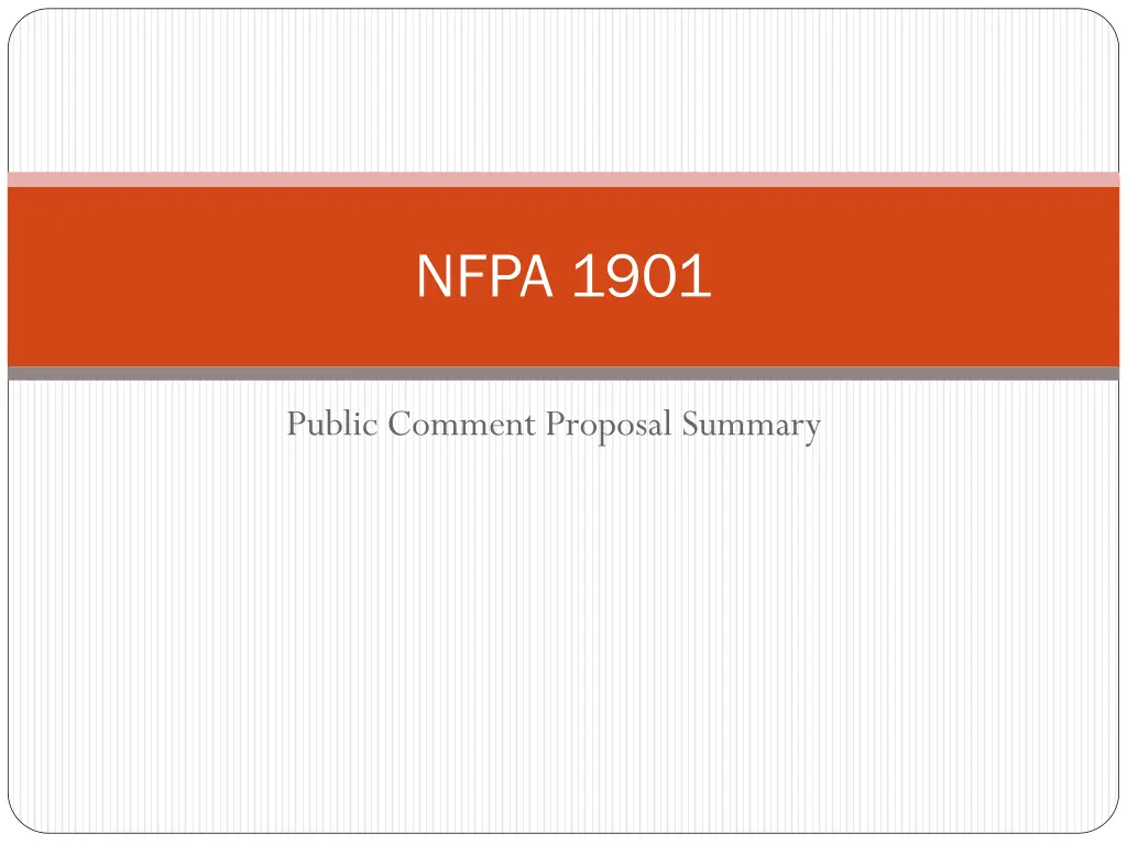 nfpa 1901