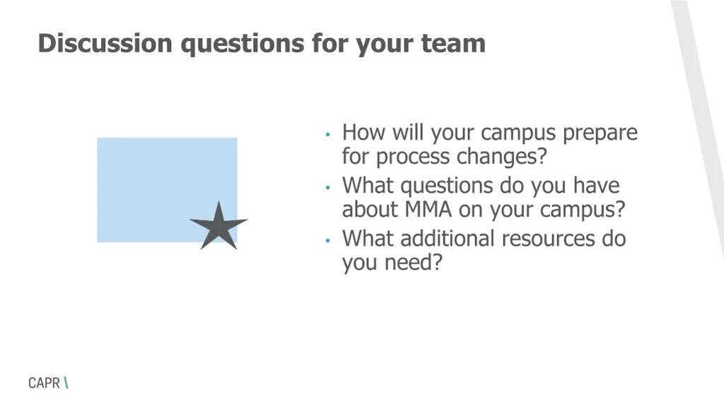 discussion questions for your team