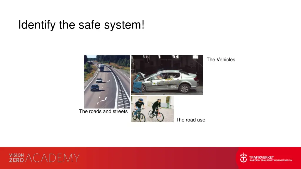 identify the safe system