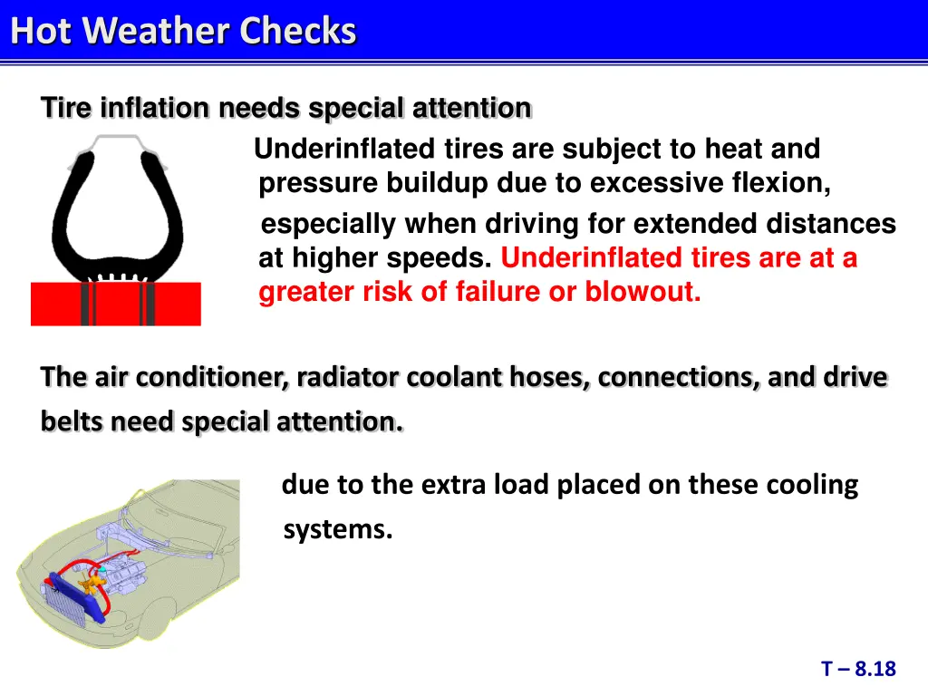 hot weather checks