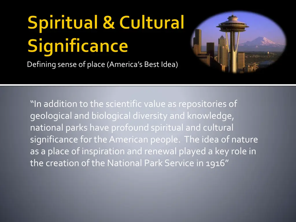 defining sense of place america s best idea