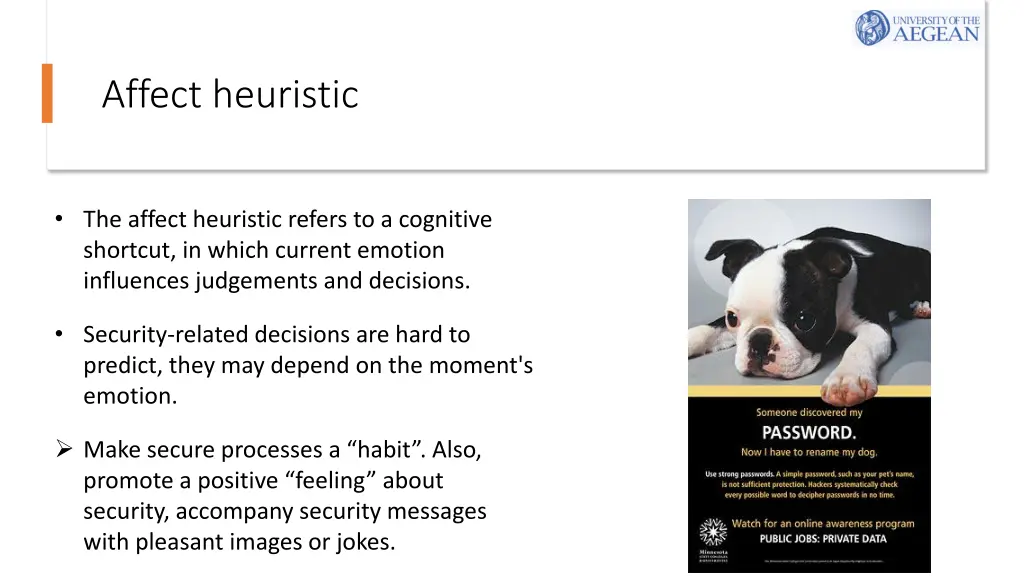 affect heuristic