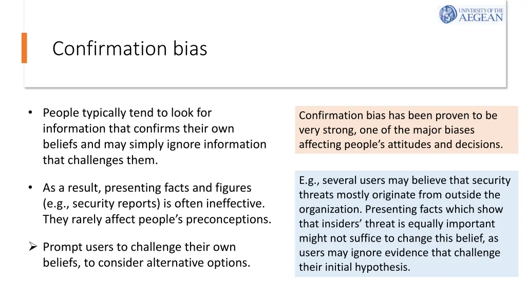 confirmation bias