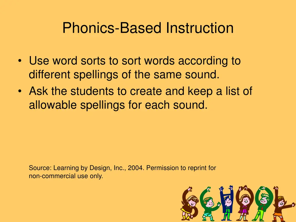 phonics based instruction 1