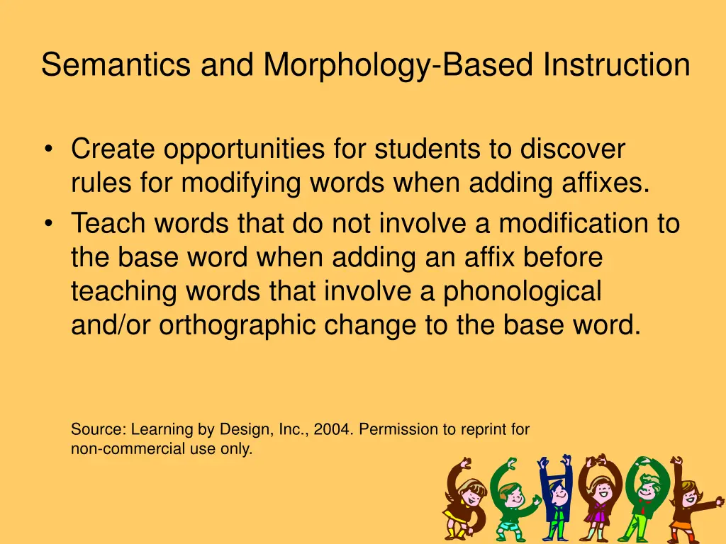 semantics and morphology based instruction 1