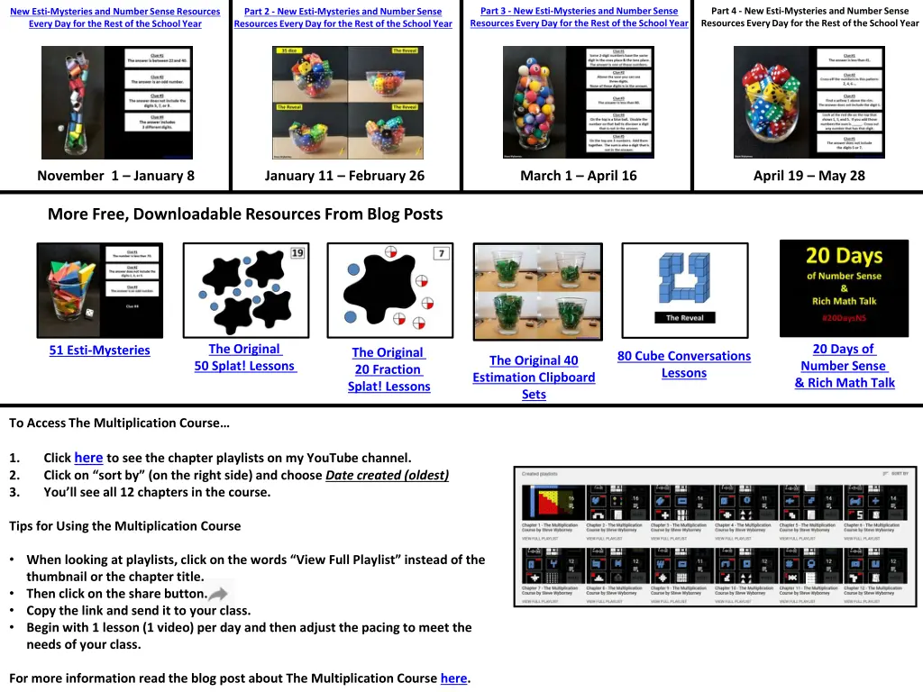 part 3 new esti mysteries and number sense 3