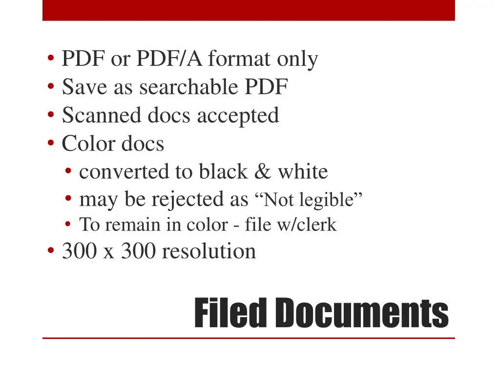 pdf or pdf a format only save as searchable