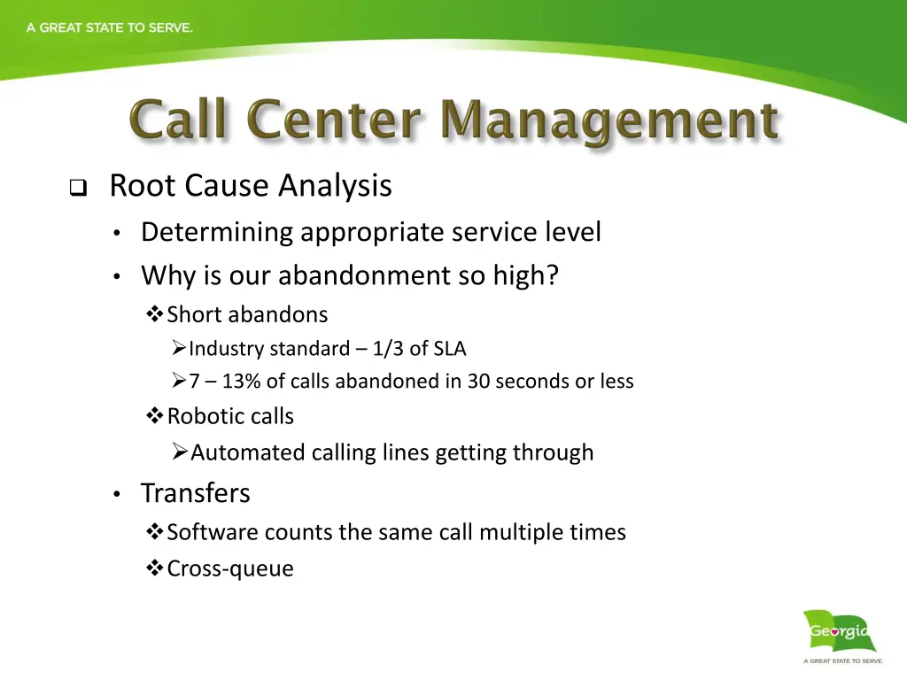 root cause analysis