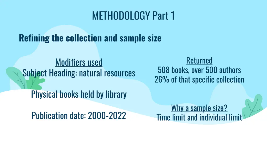 methodology part 1