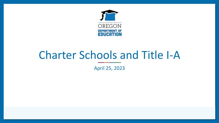 charter schools and title i a