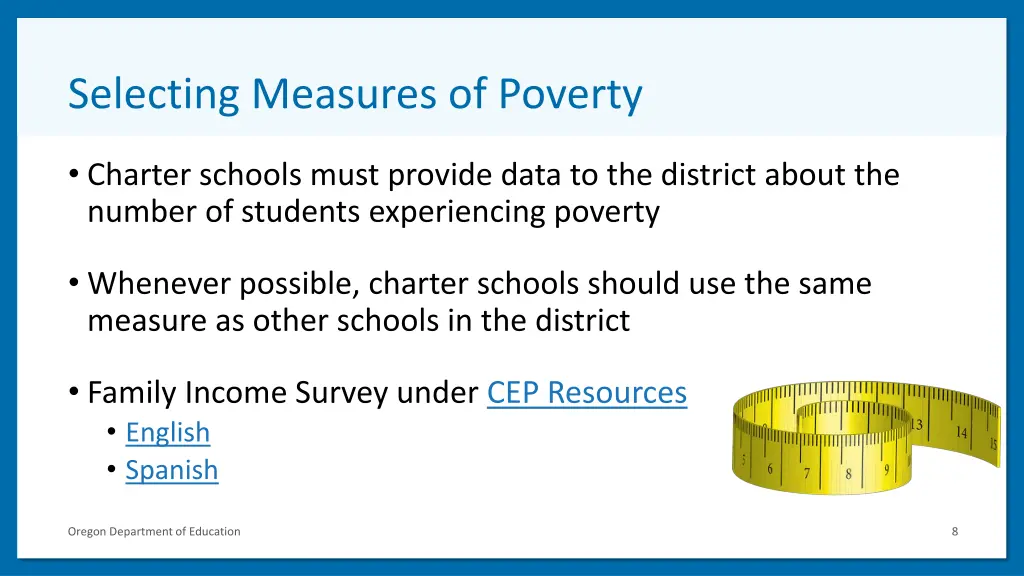 selecting measures of poverty