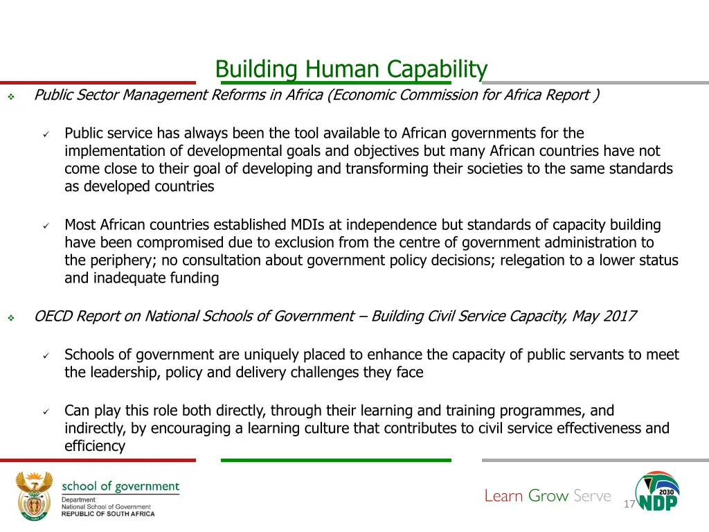 building human capability