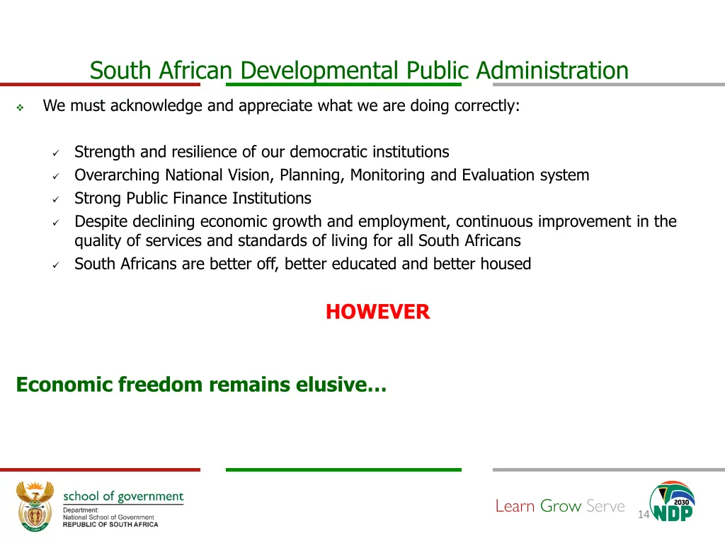 south african developmental public administration 1