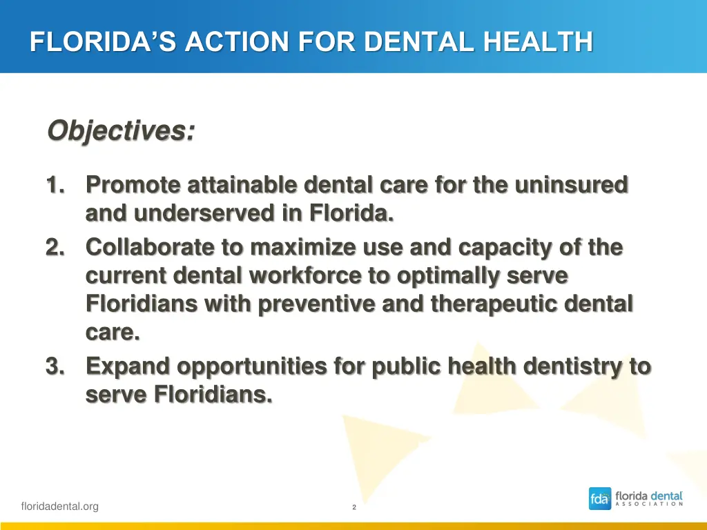 florida s action for dental health 1