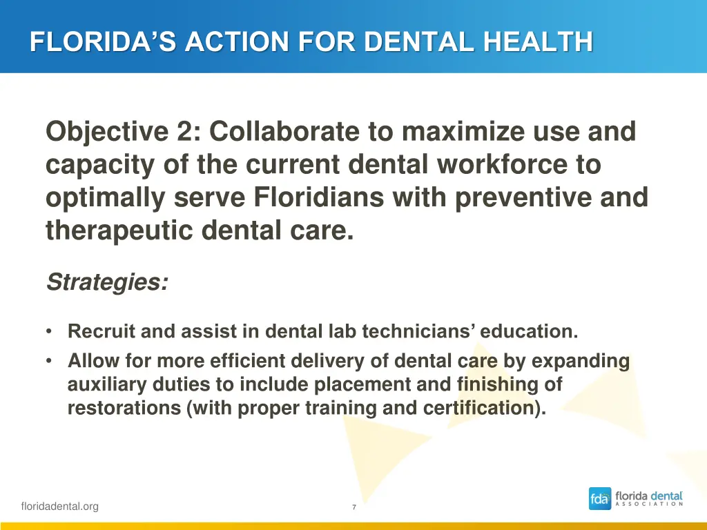 florida s action for dental health 6