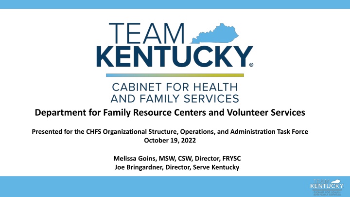 department for family resource centers