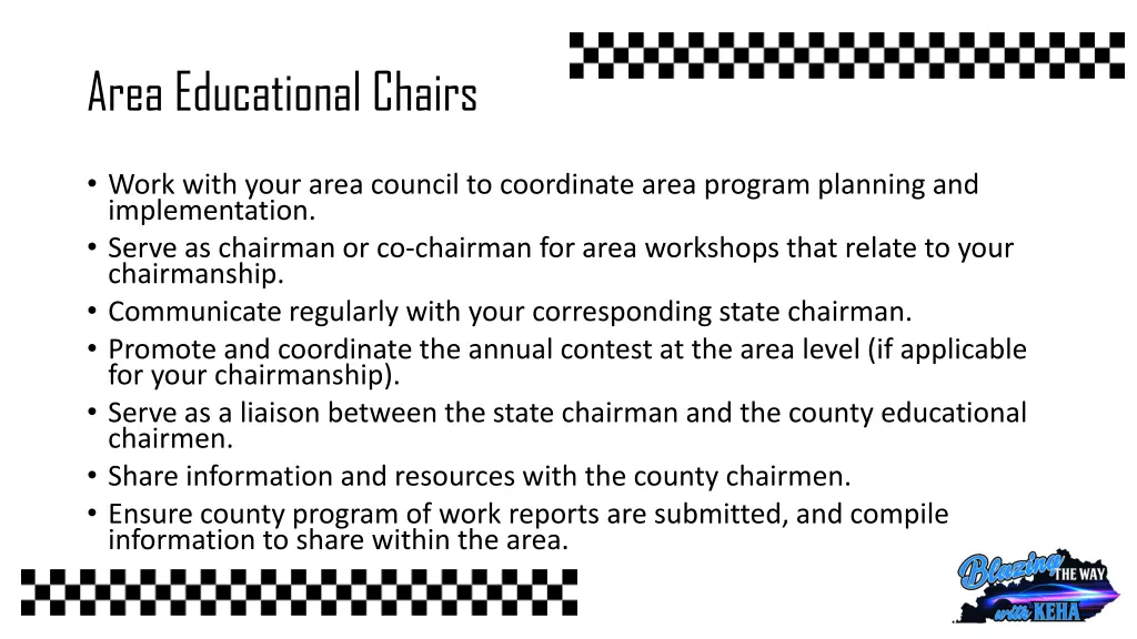 area educational chairs