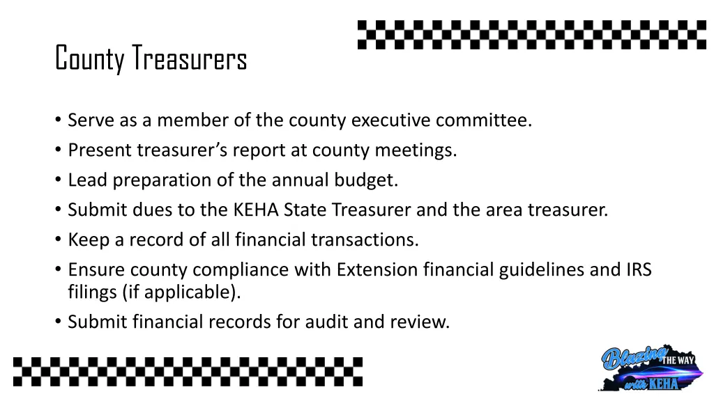 county treasurers