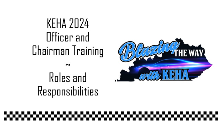 keha 2024 officer and chairman training roles