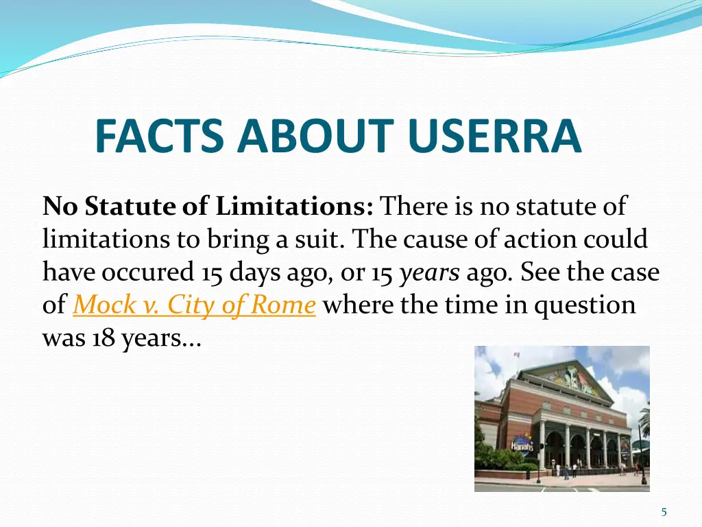 facts about userra 1