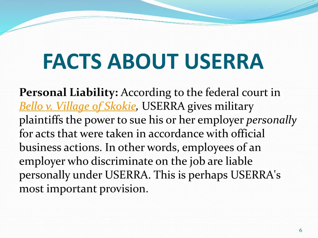 facts about userra 2