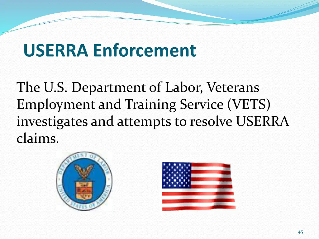 userra enforcement